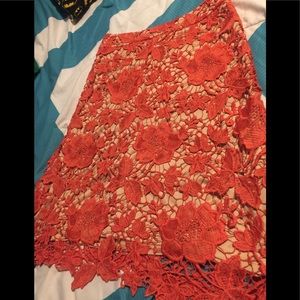 Lace skirt